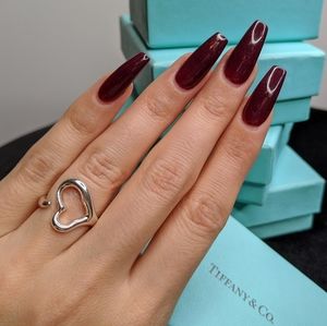 TIFFANY & CO. ELSA PERETTI OPEN HEART RING